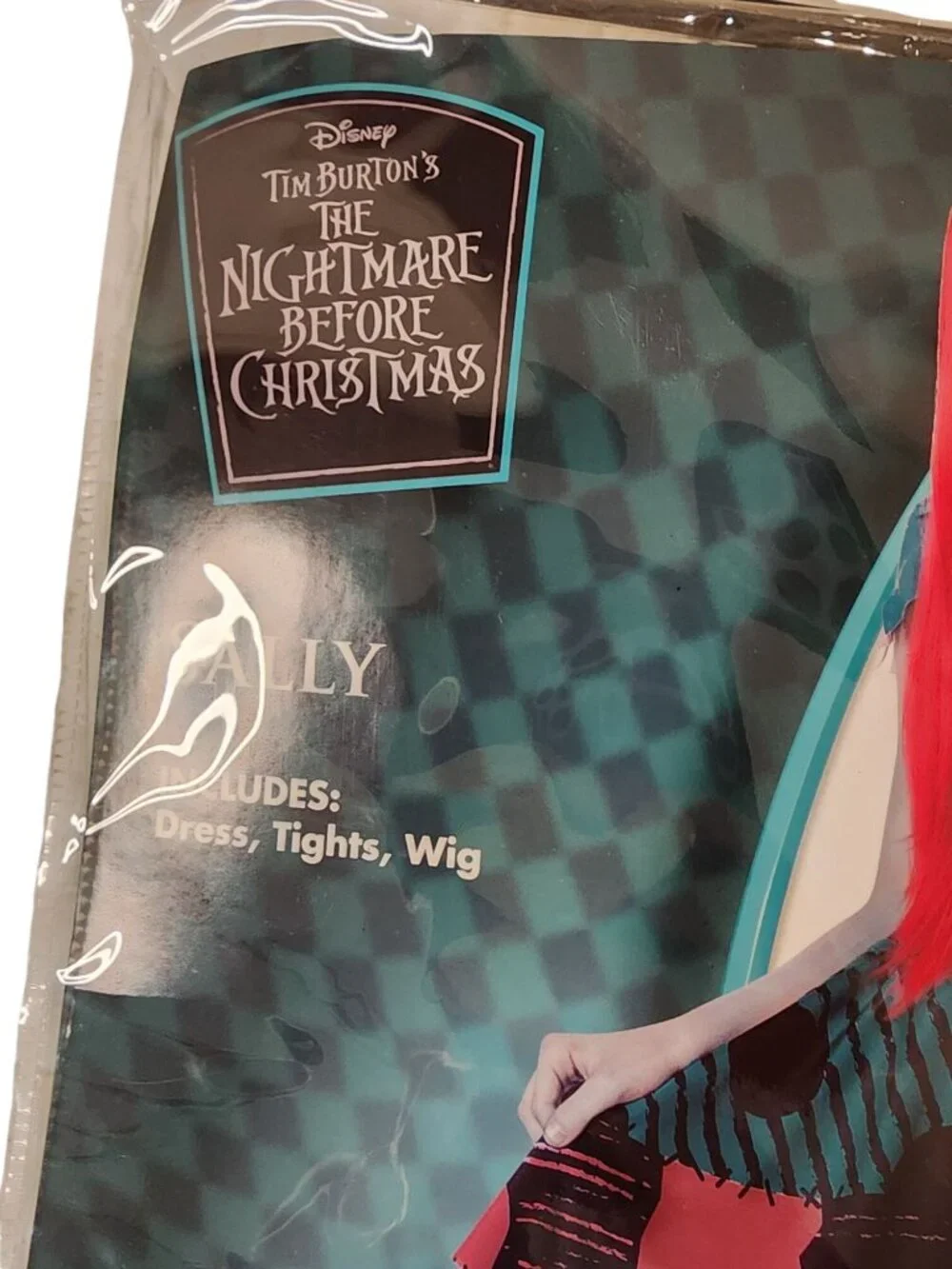 Nightmare Before Christmas Sally Halloween Costume Kids Size 8 / 10 NEW
